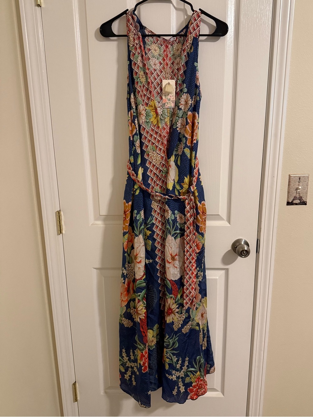 Johnny Was NWT Floral Maxi Dress / Kimono Cover-Up - Picture 2 of 8
